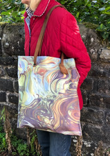 BILL  AMBERG - VINTAGE CANVAS & LEATHER SHOULDER BAG - ROYAL PARKS - FREE POST