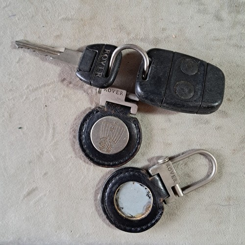 Vintage rover keyring with - vintage,