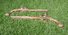 Vintage Pair Of Solid Brass