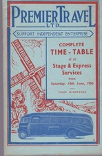 PREMIER TRAVEL BUS TIMETABLE
