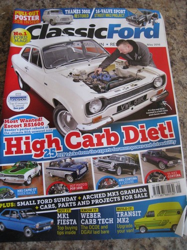 Classic ford magazine may 2016 - classic,