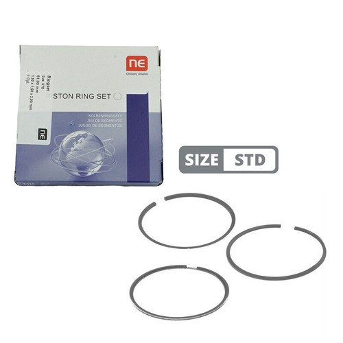 Piston ring set std for - piston, vw