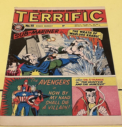 Terrific comic dated - comic, 19
