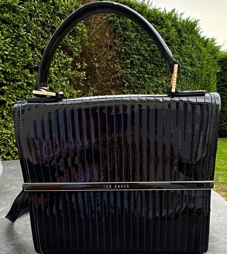 Ted baker black patent leather - ted,