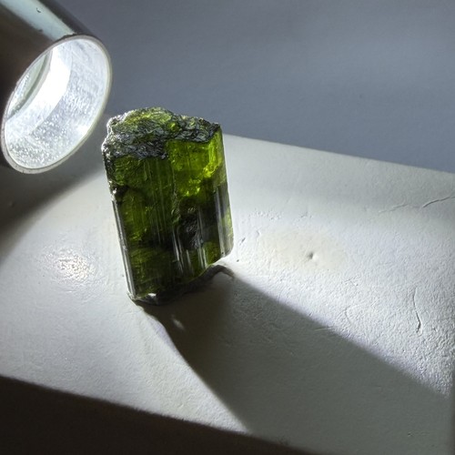 Natural green tourmaline - green,