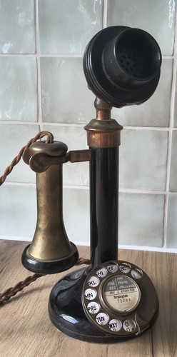 Vintage 1924 gpo candlestick - vintage,