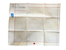 Victorian Vellum Indenture Document: 1877 Aldritt Rugeley Staffordshire