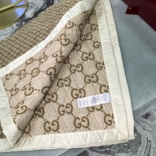 Gucci gg Beige Brown blanket