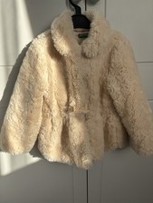 Girls' Faux Fur Coat Age 3-4