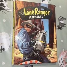 The Lone Ranger 1960 Annual Hardback Graphic Comic Vintage Book