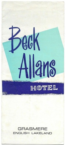 Vintage brochure beck allans - brochure,