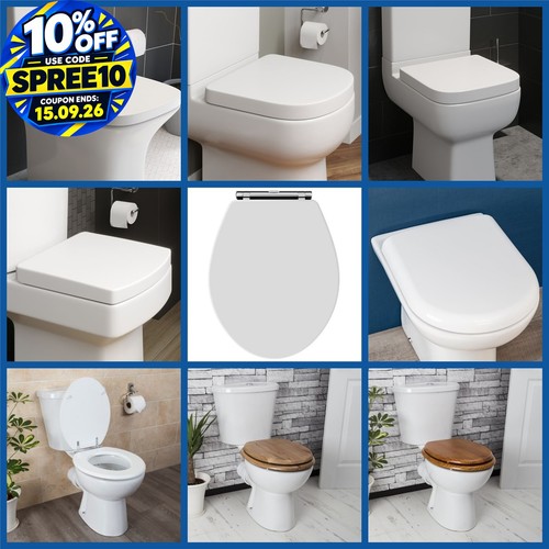 Toilet seat round square - toilet,