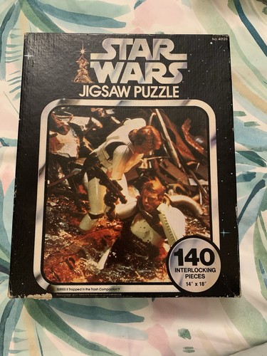 Vintage star wars - vintage, jigsaw