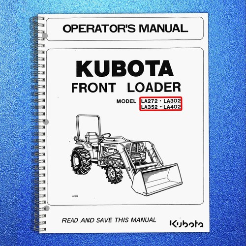 Kubota la272 la302 - la302, la402