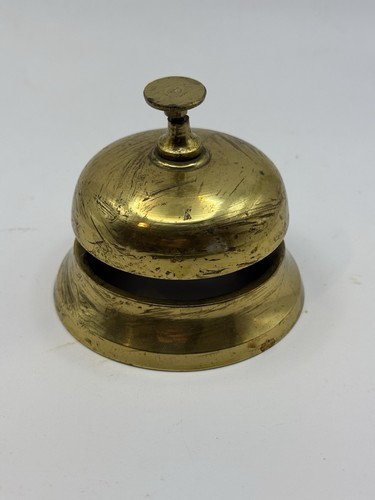 Vintage brass service bell - vintage,