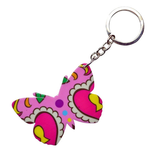 Butterfly keyring - butterfly,