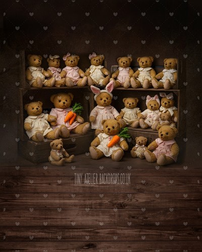 Teddy bears vintage decor - teddy,