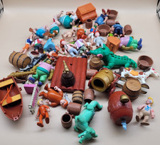 Disney Famosa Heroes  Vintage Peter Pan Pirate Figures With Accessorise Bundle