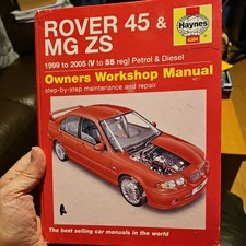 Rover 45 & MG ZS (Petrol & Diesel) 1999-2005 Haynes Owners Workshop Manual