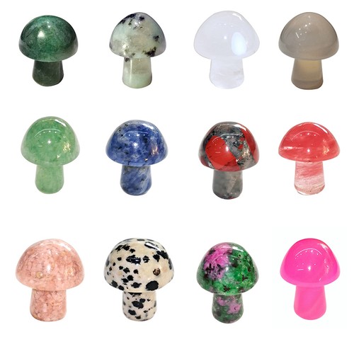 10pcs mushroom shaped - shaped, natural