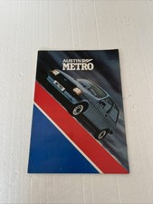 AUSTIN METRO SALES BROCHURE