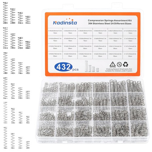432pcs compression springs - 432pcs,