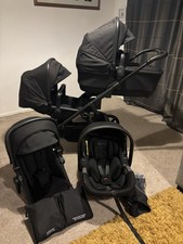 Silver Cross Wave Double