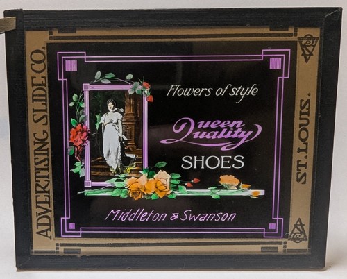 1920 magic lantern slide - magic,