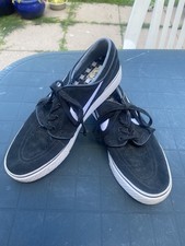 Nike Skateboarding Stefan Janoski SB trainers Shoes Black UK 6