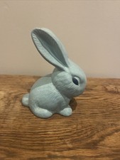 Wade Heath Snub Nose Bunny Rabbit Ceramic Ornament - 10cm x 14cm H 