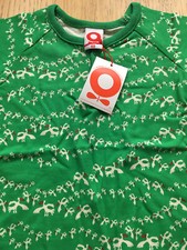 BNWT Scandinavian Katvig Bird print LS sleepsuit size 68cm