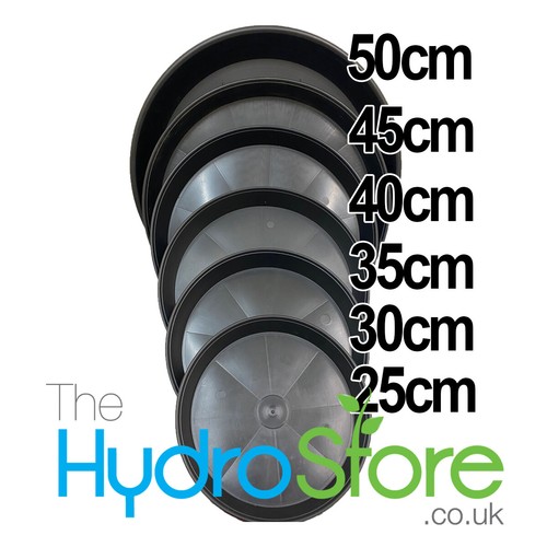Plastic round saucers for - plastic,