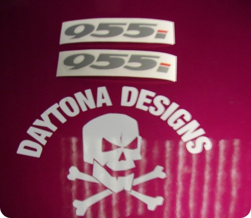 955i silver red daytona - silver,