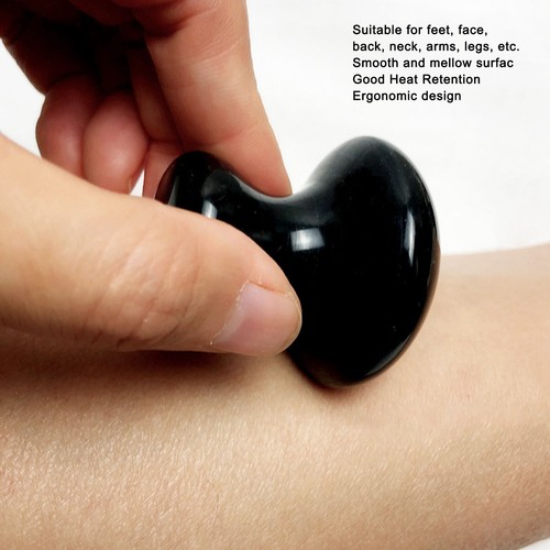 Hot stone mushroom shaped - hot,