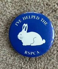 Vintage ‘I Helped The RSPCA