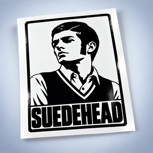Suedehead skinhead sticker - suedehead,