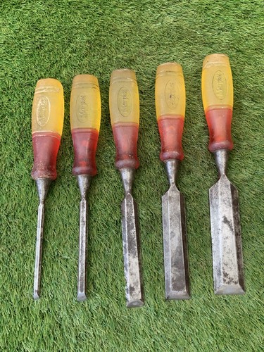 Vintage marples wood - marples, chisels