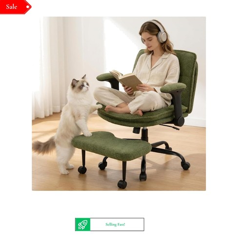 Cross legged office chair - legged, with