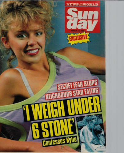 Sunday magazine kylie - sunday,