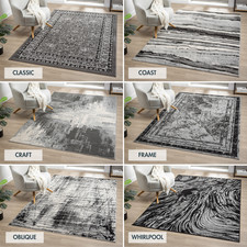 Obsidian Low Pile Rugs Hallway