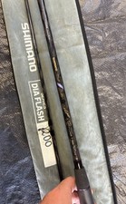 Shimano Diaflash Carp fishing Rod 12ft 2lb TC rare 1990s.
