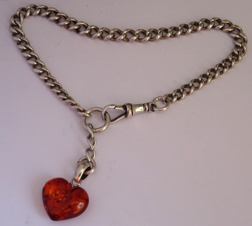 Antique solid silver pocket