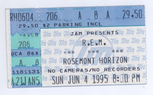 Rem chicago il rosemont - 6/4/95,