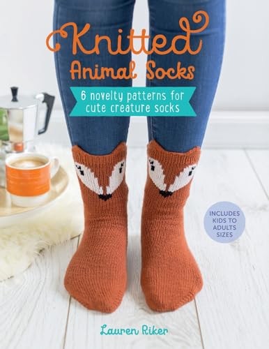 Knitted animal socks - animal, 6