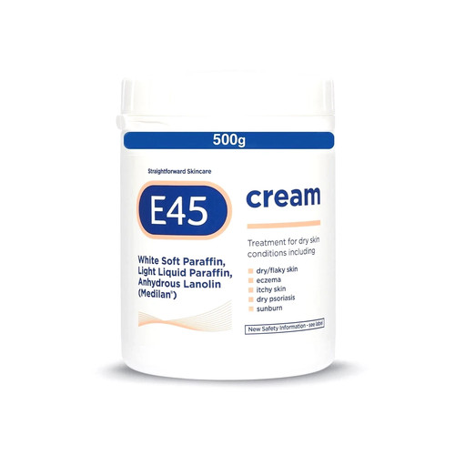 E45 cream 500 tub - cream,
