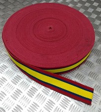 Genuine British RHA Royal Horse Artillery 4th Reg Stable Belt Material 64mm 