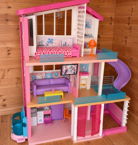 Large barbie dreamhouse with - barbie,