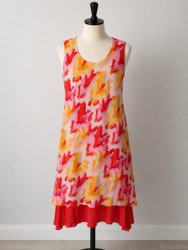Ladies reversible shift dress - reversible,