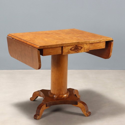 Antique small table maple - small,