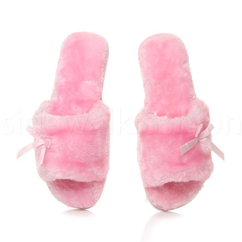 Womens ladies flat - , fluffy